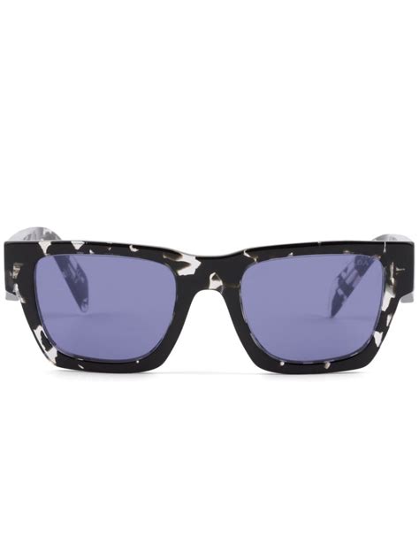 Prada Eyewear Symbole Square Frame Sunglasses Farfetch