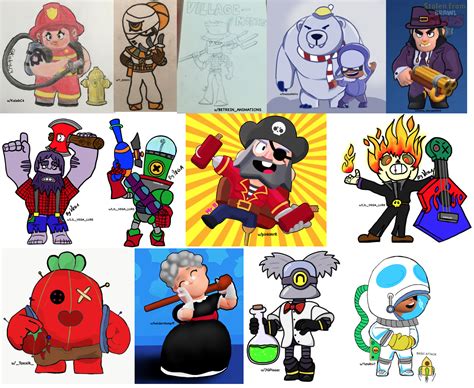 Some, like the tanky nita who unlocks very early on, are incredibly for a good idea of which brawlers to pick for each mode, check out youtuber kairostime's most recent brawl stars tier list. Skin Idea Brawl Star Skin Concepts - NaturalSkins