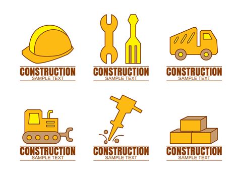 Home Construction Logos Clip Art