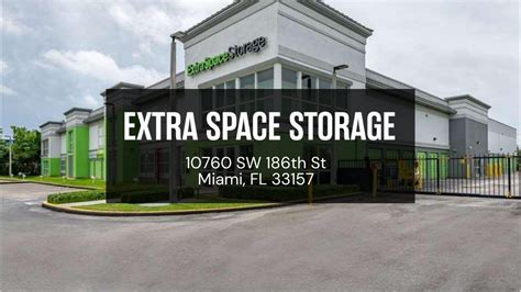 Storage Units In Miami Fl On Sw 186th St Extra Space Storage Youtube