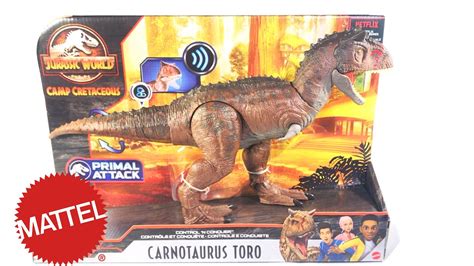New Mattel Control N Conquer Carnotaurus Toro Figure