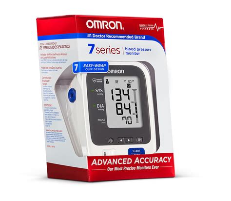 Omron 7 Series Upper Arm Blood Pressure Monitor With Wide