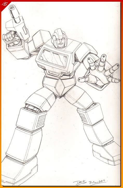 Transformers Ironhide In Joe Shermans Sketchbook Transformers