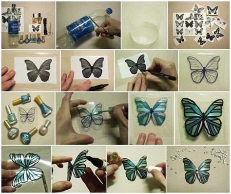 Diy Wonderful Butterflies Out Of Plastic Bottles Diy How To Tutorial