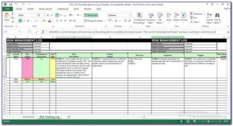 Iso 31000 Risk Register Template Excel Iso 27001 Risk Assessment