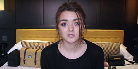 Game Of Thrones Star Maisie Williams Started Her Own Youtube Channel