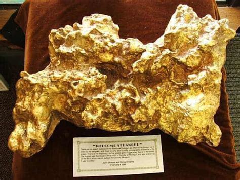 The Welcome Stranger Is The Largest Gold Nugget Ever