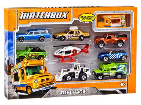 Matchbox 9 Pack Vehicle Assortment Fat Brain Toys