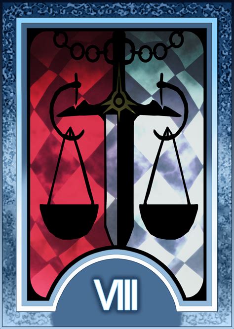 Persona 34 Tarot Card Deck Hr Justice Arcana By Enetirnel Persona