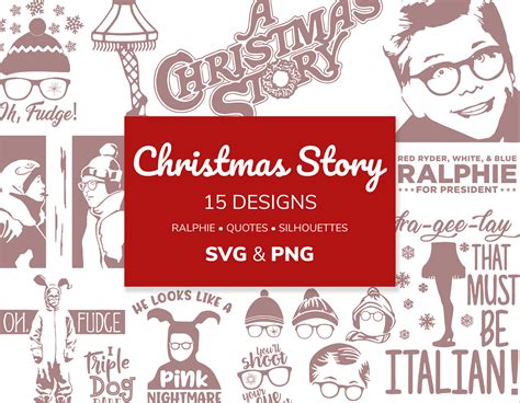 A Christmas Story SVG & PNG 15 Designs | Etsy