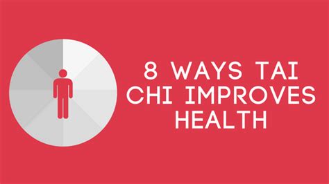 8 Ways Tai Chi Improves Health Infographic White Crane Online