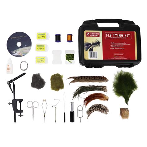 Buy Scientific Anglers Deluxe Fly Tying Kit With Vise Materials Tools