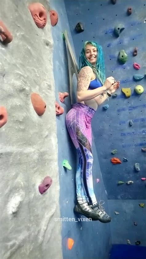 Hanging Wedgie On The Climbing Wall Rwedgiegirls