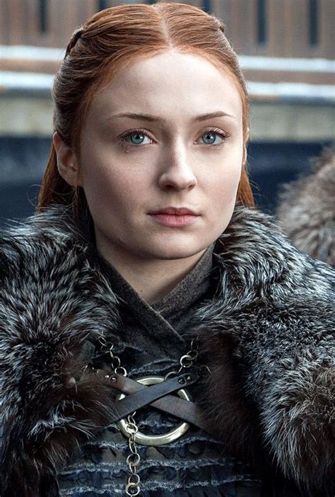 Sansa Stark In Season 8 Episode 1 Sansa Stark Sansa Stark Hair Sansa
