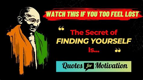 The Secret To Success 10 Powerful Quotes By Mahatma Gandhi Youtube