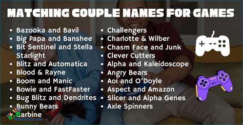 Matching Names For Couples Find The Perfect Pairing For Your