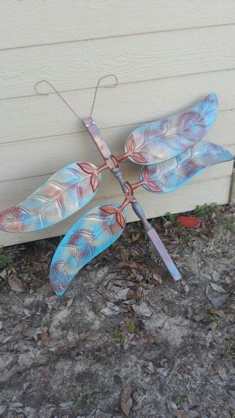 My Dragon Fly Made From Old Ceiling Fan Blades With Images