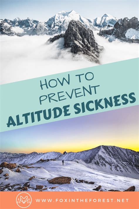 How To Prevent Altitude Sickness Altitude Sickness Remedies Prepare