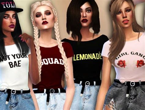 The Sims 4 Clothing Free Downloads Sims 4 Clothing Sims 4 Sims