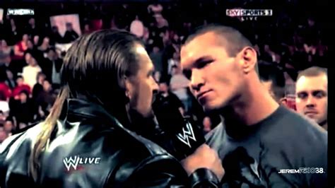 Randy Orton Destroys The Evolution Part 12 Youtube