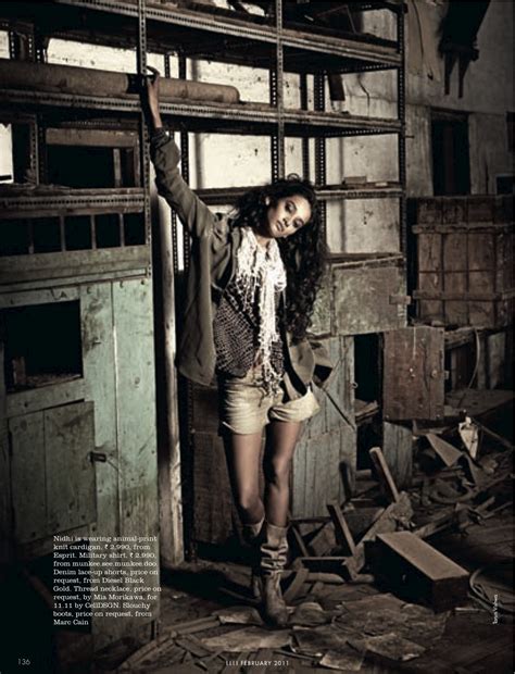 Photo Of Fashion Model Nidhi Sunil Id Models The Fmd