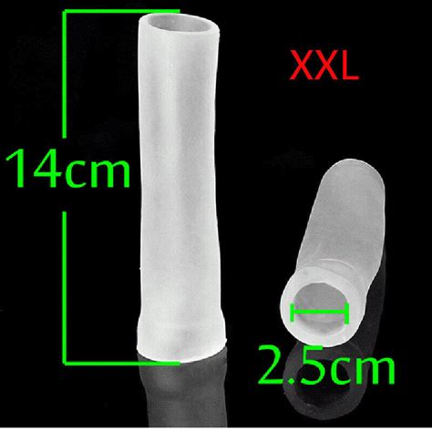 Xlxxl Silicone Sleeve Penis Stretcher Pump Ads Enlargement Anti Turtle