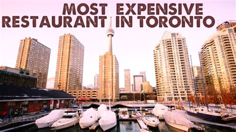 Most Expensive Restaurant In Toronto Must Watch Colborne Lane 3d
