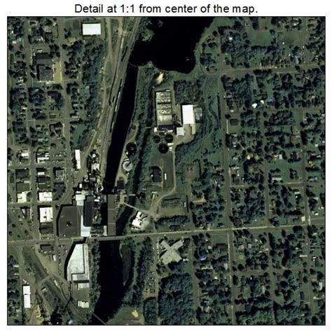 Aerial Photography Map Of Park Falls Wi Wisconsin