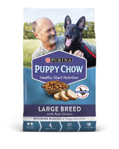 Best puppy food broken down by vets and pet food store owners! Puppy Chow Large Breed Puppy Food | Purina