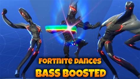 Fortnite Dances But They Are Bass Boosted Youtube