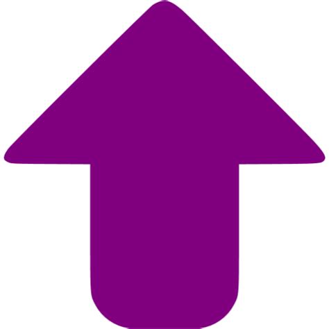 Purple Up Icon Free Purple Arrow Icons