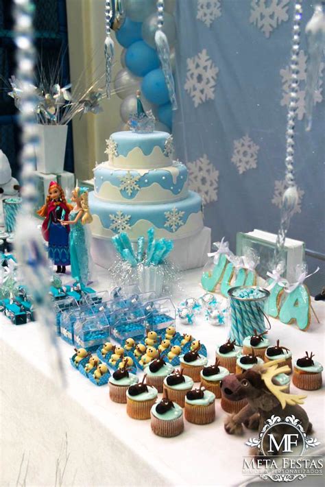 There are so many different party ideas for a frozen themed birthday party, it was hard narrowing down which items to choose. Kara's Party Ideas » Frozen themed birthday party via Kara ...