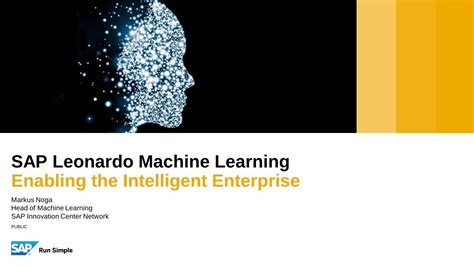 pdf sap leonardo machine learning enabling the intelligent · sap leonardo machine learning