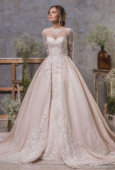 Amelia Sposa Fall 2018 Wedding Dresses Wedding Dress Train Ball Gown