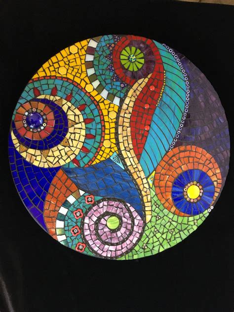 Paradise Stained Glass Mosaic Mandala Mosaic Art Mosaic Artwork