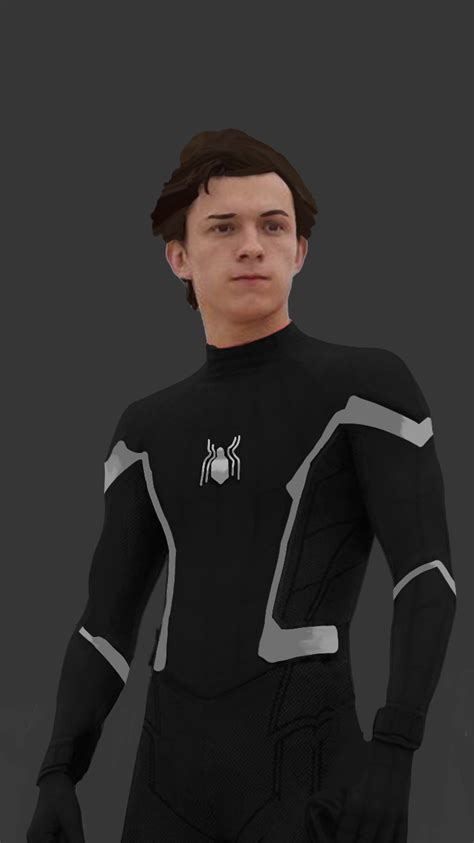 Tom Holland Symbiote Suit No1 By Uthmaanxd4321 On Deviantart