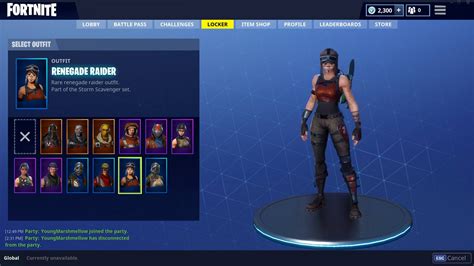 Storm Scavenger Set Renegade Raider Back Bling Fortnite Hd Games