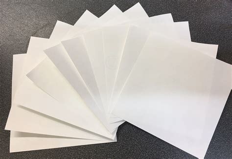 10 Small Sheets Bullseye Hotpot Thinfire Kiln Paper Fused Glass Fusing