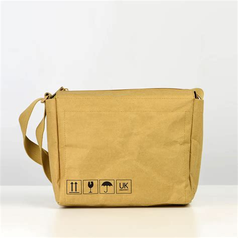 Casual Messenger Bag Urban Kraft Touch Of Modern