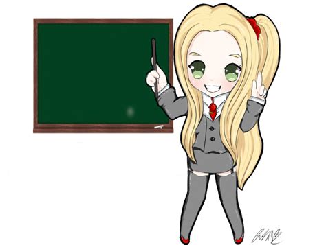 Teacher Chibi By Sukidingels On Deviantart