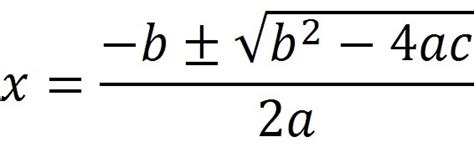 Formula General De álgebra Brainlylat
