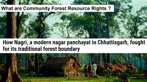 What Are Community Forest Resource Rights Forests Rights Act Recent
