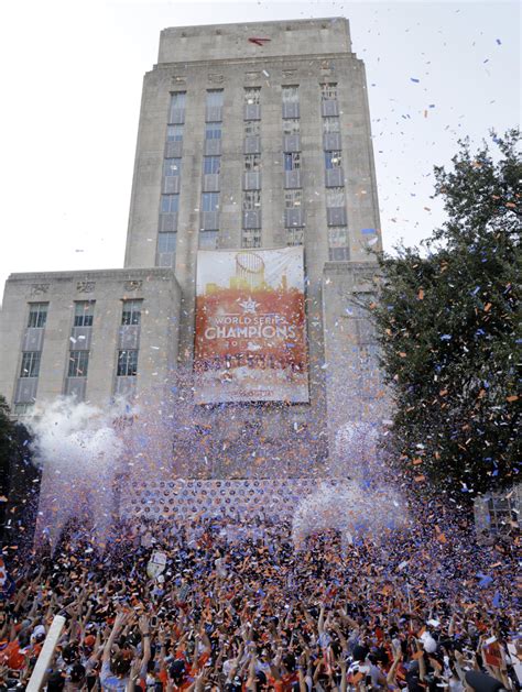 Thousands Gather To Celebrate Houston Astros World Series Championship