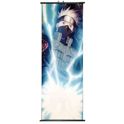 Anime Naruto Poster Naruto Wall Scroll Poster Extra Long Style Fabric