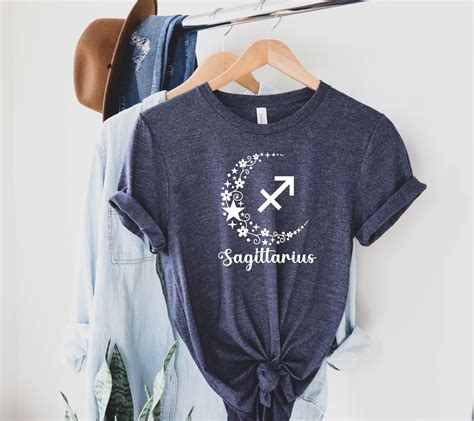 Sagittarius T Shirt Zodiac Shirt Astrology Shirt Gift For Etsy