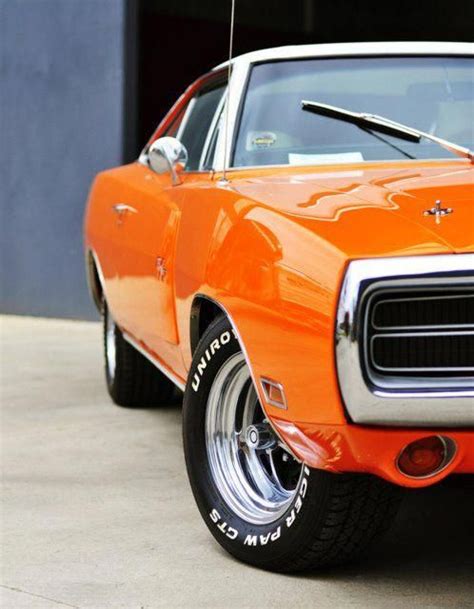 Orange 1968 Dodge Charger