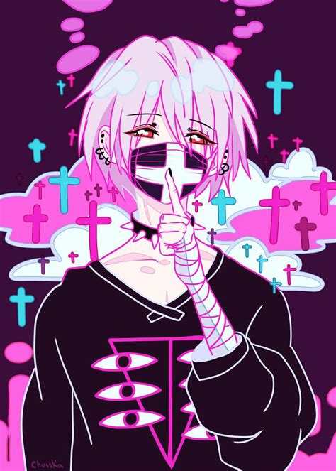 Cool aesthetic anime boy pfp. Pastel Goth | Aesthetics Wiki | Fandom