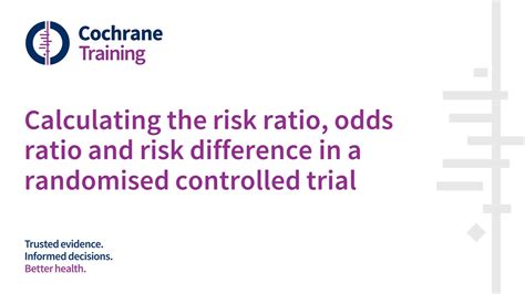 Calculating The Risk Ratio Odds Ratio And Risk Difference In A