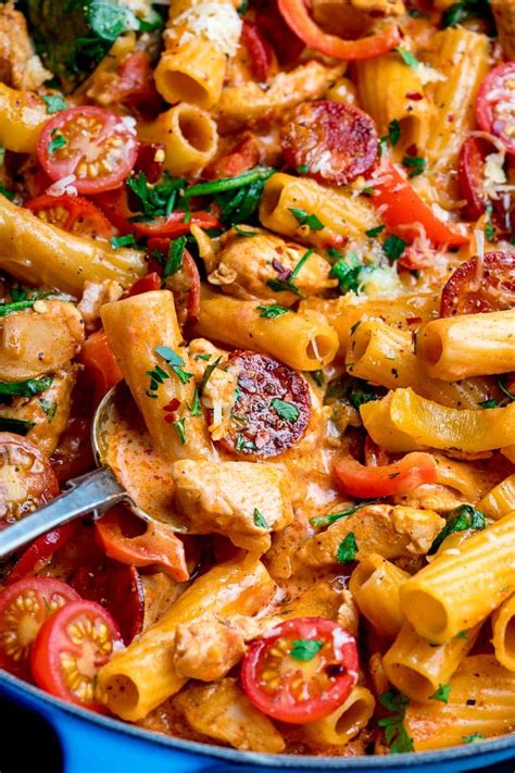 Cajun Chicken Pasta One Pot Nickys Kitchen Sanctuary