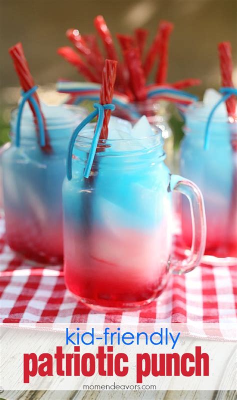 Kid Friendly Patriotic Punch